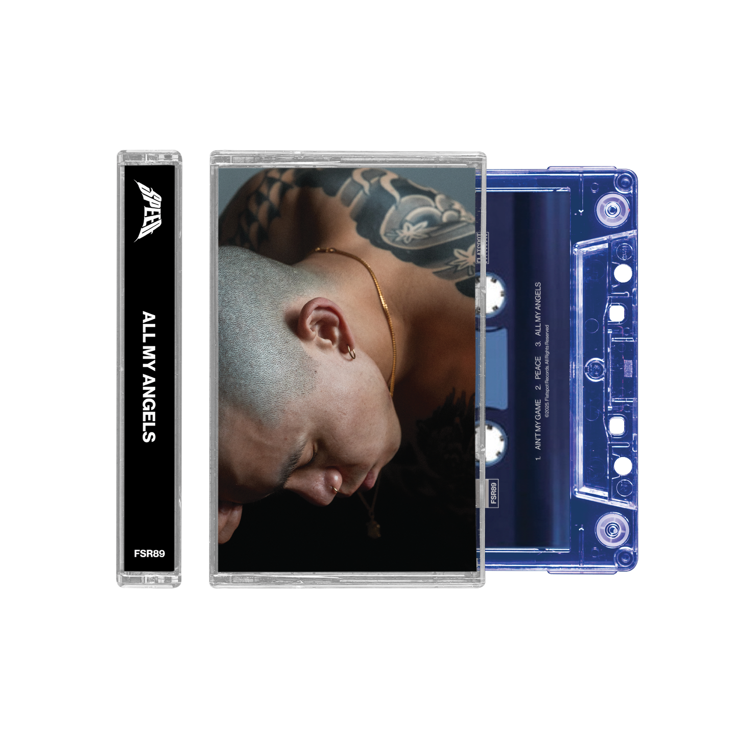 SPEED - ALL MY ANGELS Blue Tint Cassette