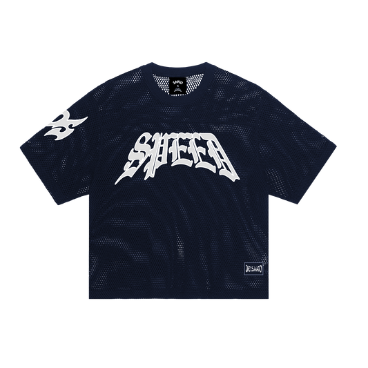 BLUE MESH JERSEY