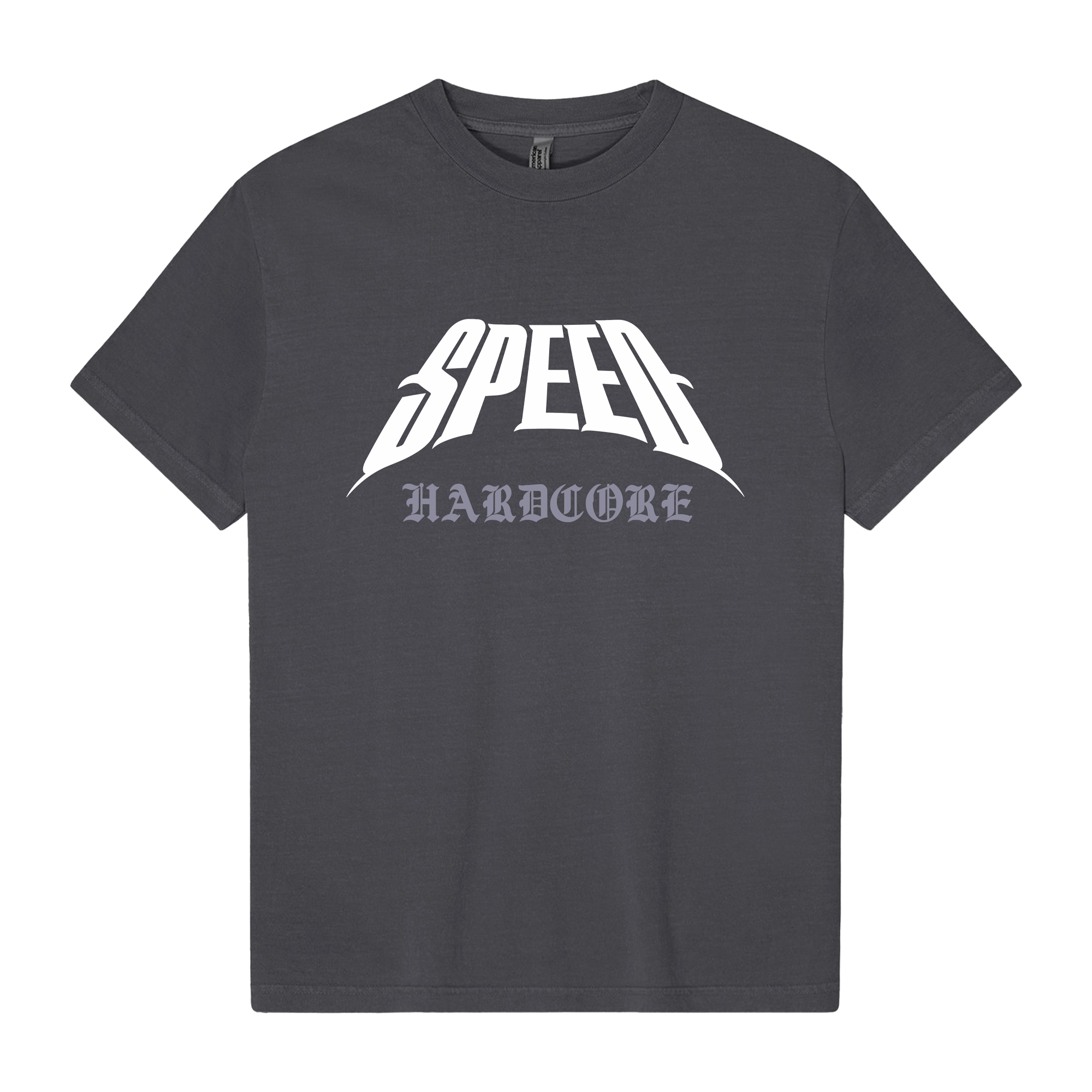 Grey Speed Rage HARDCORE TEE - GREY – SPEED