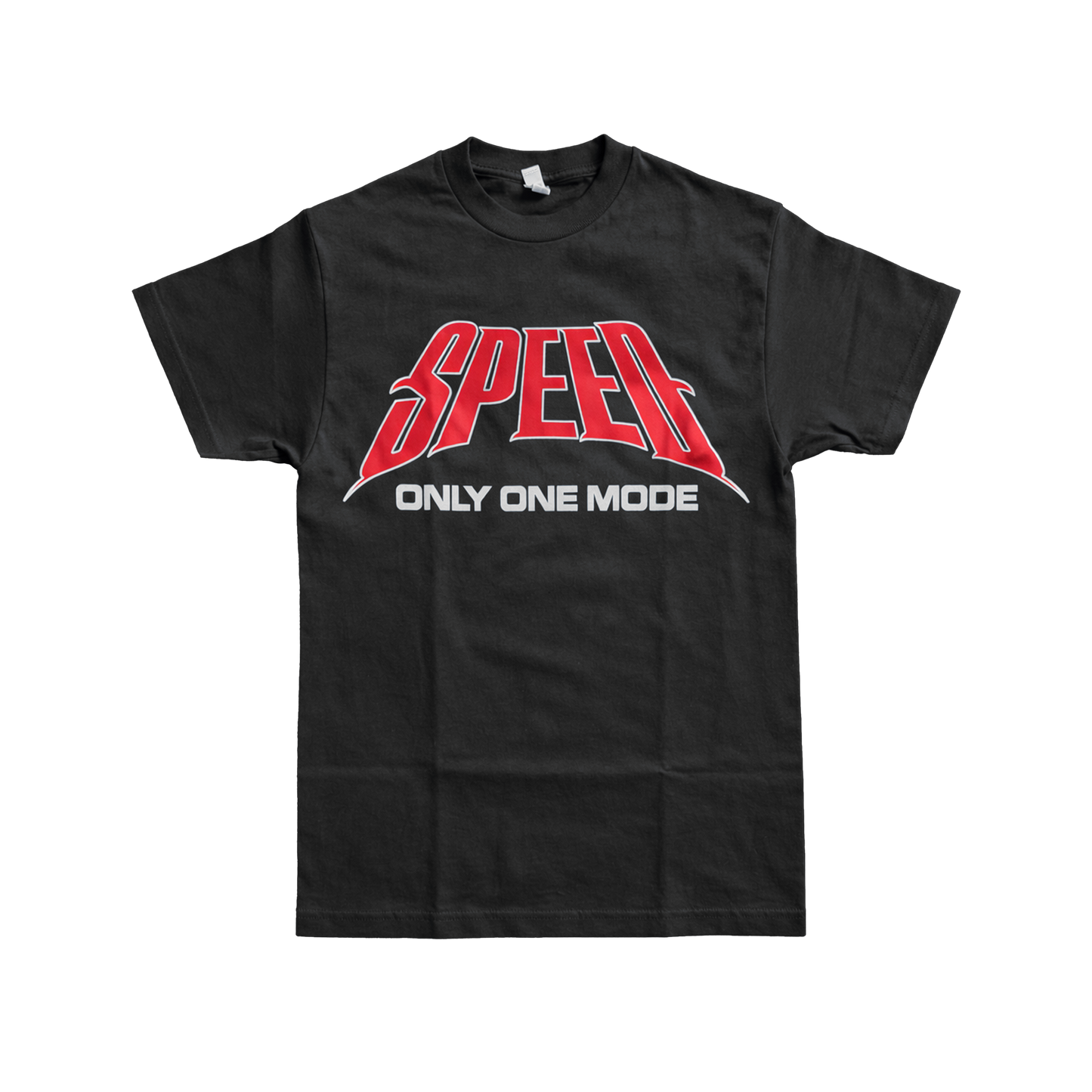 ONLY ONE MODE RED LOGO TEE